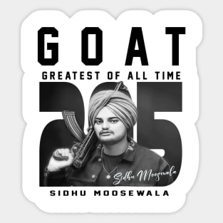 Sidhu 295 Moosewala art Sticker